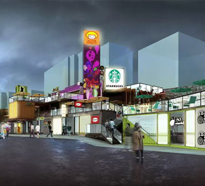 商業街特種集裝箱